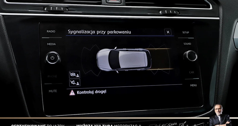 Volkswagen Tiguan cena 87900 przebieg: 136123, rok produkcji 2019 z Skórcz małe 436